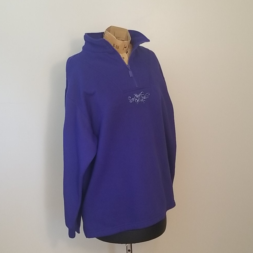 Basic Edition Blue/Purple Sweater - image 2